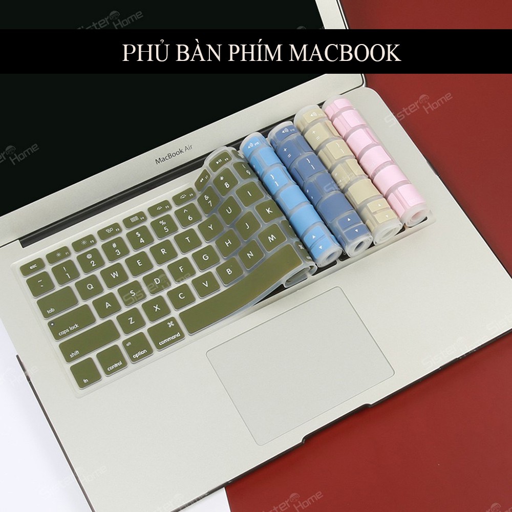 Miếng Lót Phủ Bàn Phím Macbook Màu Xanh Rêu (Bản US) | WebRaoVat - webraovat.net.vn