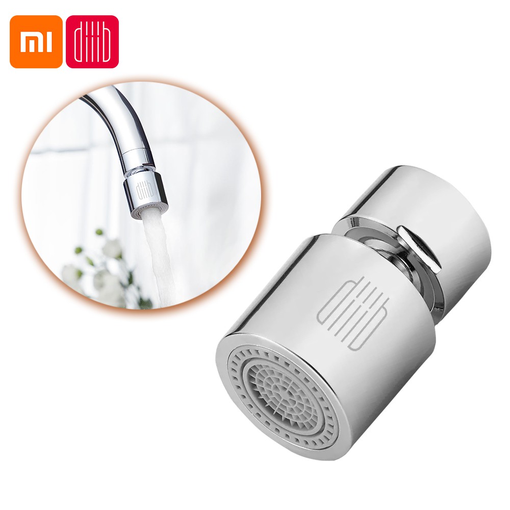 Đầu Lọc Nước Xiaomi Youpin Diiib Sục Khí Tiết Kiệm Nước Hai Chế Độ Xoay 360 Độ Gắn Vòi Nước Máy Nhà Bếp Chống Văng