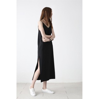 Đầm cotton 2 dây cotton 4 chiều-DV-0010