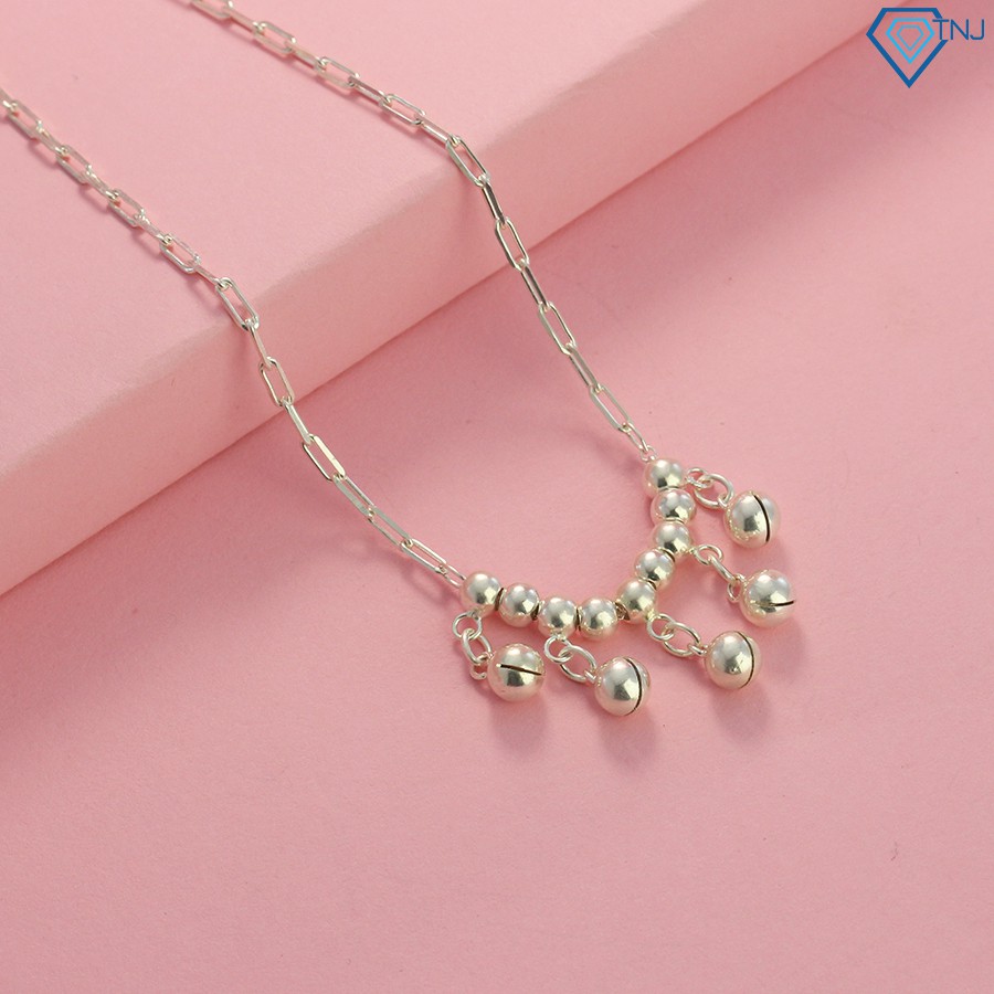 Lắc chân nữ có chuông bạc thật giá rẻ LCN0073 - Trang Sức TNJ | BigBuy360 - bigbuy360.vn