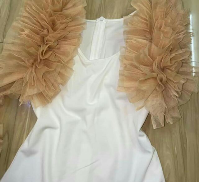Bodysuit Thun Phối Tay Lưới Phồng cực xinh (kèm ảnh thật) | BigBuy360 - bigbuy360.vn