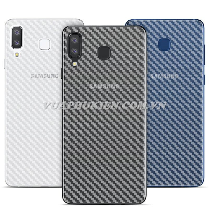 Tấm dán vân Carbon 3D mặt lưng cho Samsung Galaxy Note 5, Note 4, A9 Star, A8 Star, J5 Prime, J5 2016, J5, J3 Pro