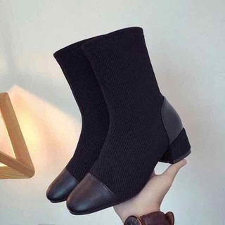 COmbo Bốt len pha da