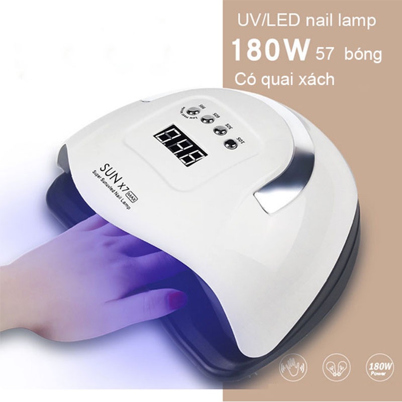 Máy hơ gel SUN X5 X7 Plus 48W/120W/150W/180W/220W dùng hơ khô gel móng nail