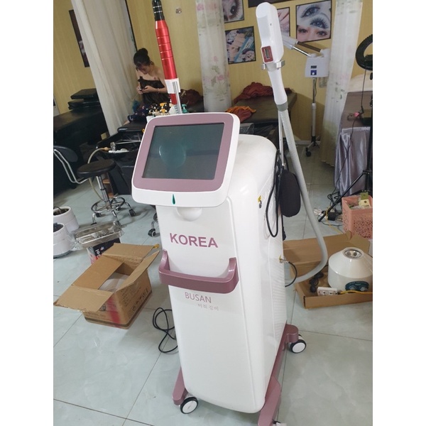 Máy Triệt Lông Laser BUSAN KOREA 2IN1