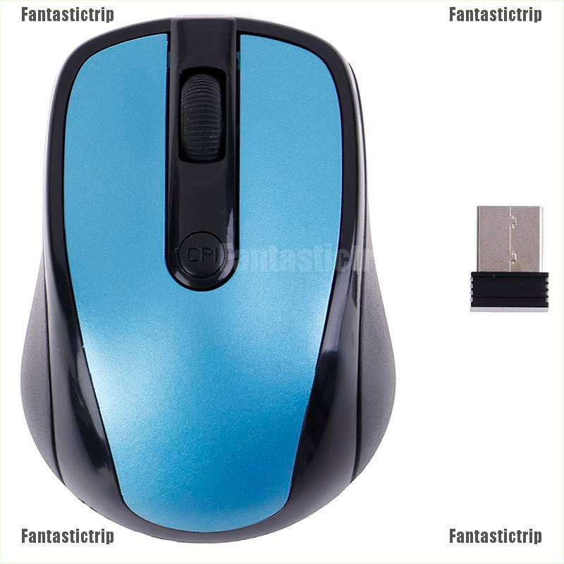 Fantastictrip Optical wireless mouse mice usb mouse 2.4ghz with mini usb dongle for pc