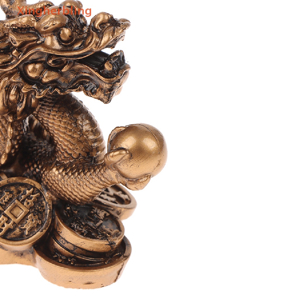 Xhb Tượng Rồng Trung Quốc Bằng Nhựa Resin Điêu Khắc Trang Trí Nhà Bán Chạy