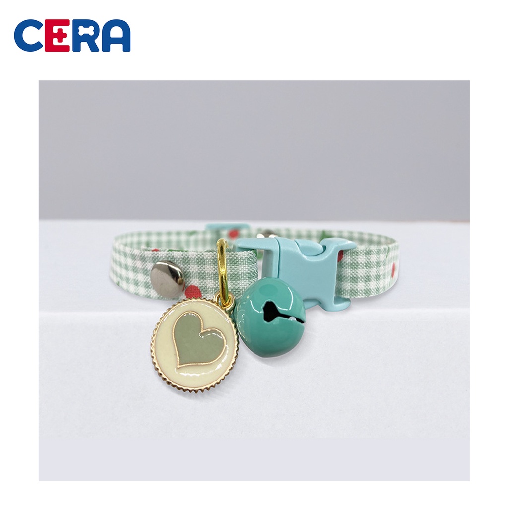 Vòng Cổ Vải Nhiều Màu Mặt Tim  - Vòng Cổ 035