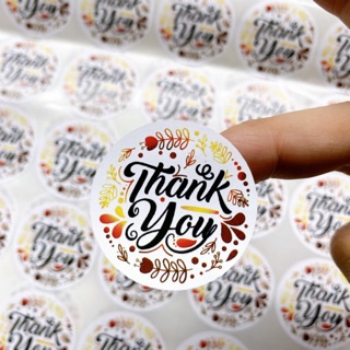 700 Tem dán Thankyou kích thước 4cm