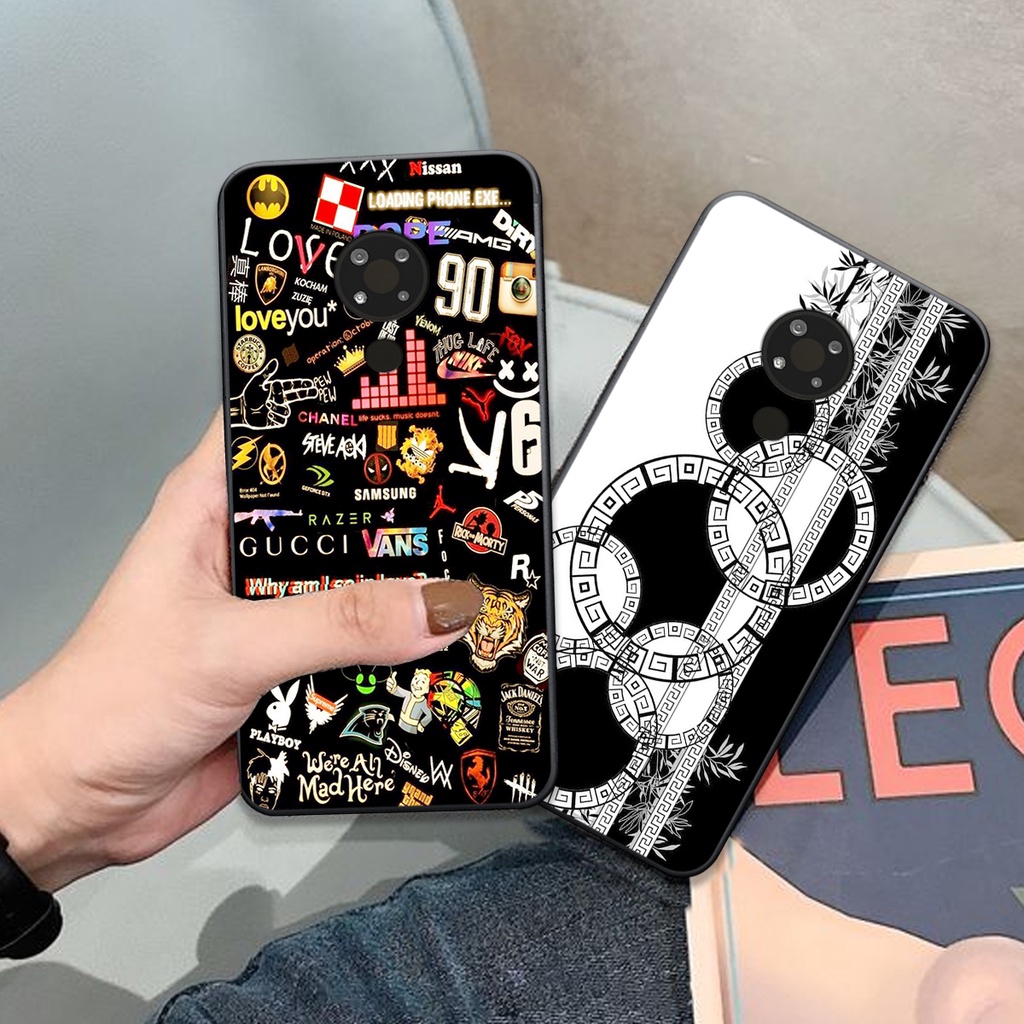 Ốp Nokia Nokia 3.4 / nokia 8.3 in hình thương hiệu sang trọng cá tính siêu bền