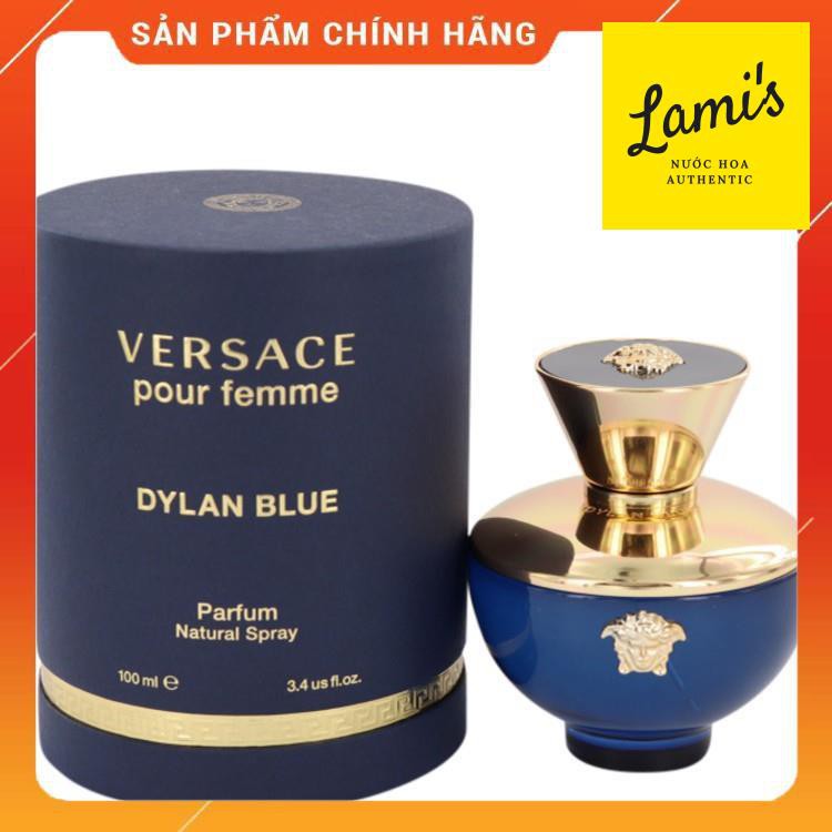 Nước hoa Dylan Blue Pour Femme by Versace EDP 100 ml [FULL SEAL] [CHÍNH HÃNG]