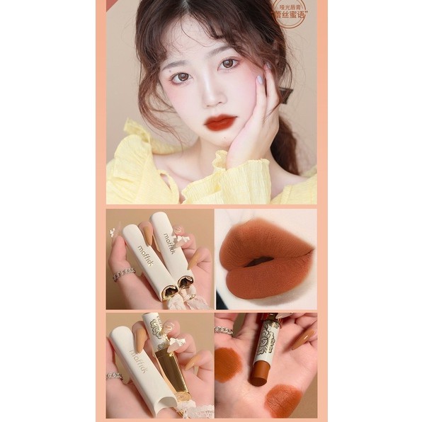[Hàng mới về] Son Lì Maffick Màu Nhung Không Dính Thành Cốc Độc Đáo Cho Nữ | BigBuy360 - bigbuy360.vn