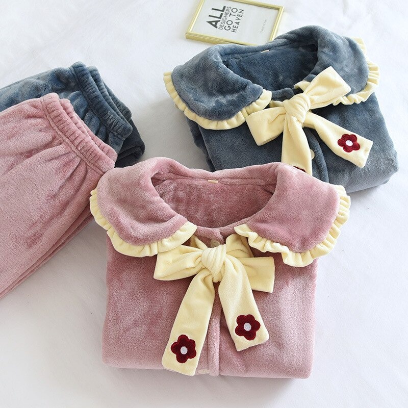 Pyjama Đồ Ngủ Mặc Nhà Họa Tiết PJ23