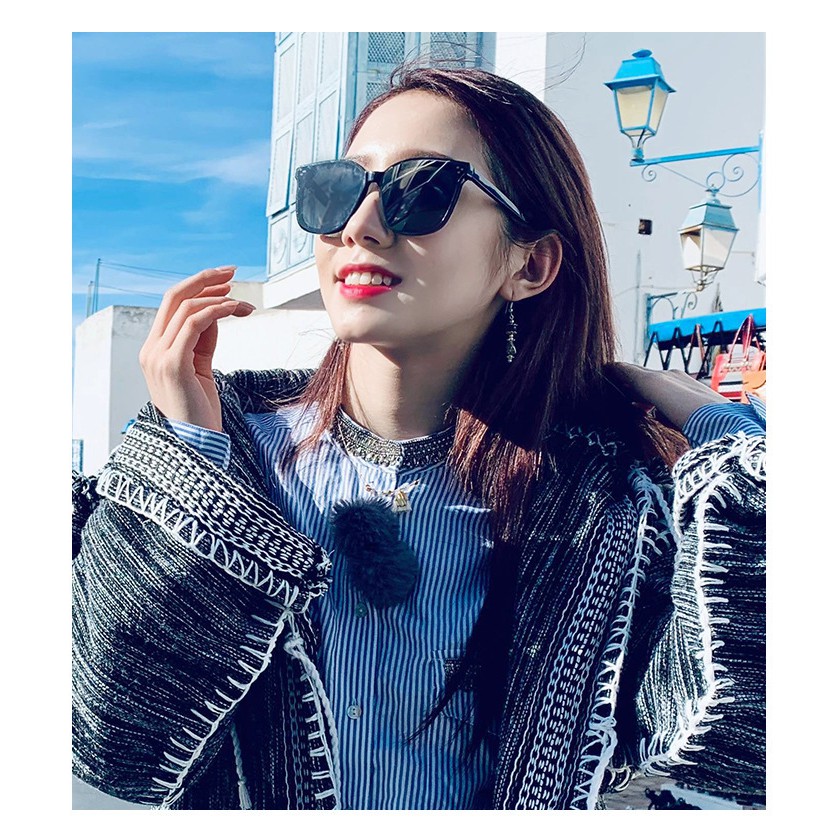 Kính Unisex 3 Chấm Gọng Lớn - Kính Thời Trang Ba Chấm Gọng Lớn Unisex