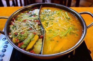 Nồi lẩu 2 ngăn