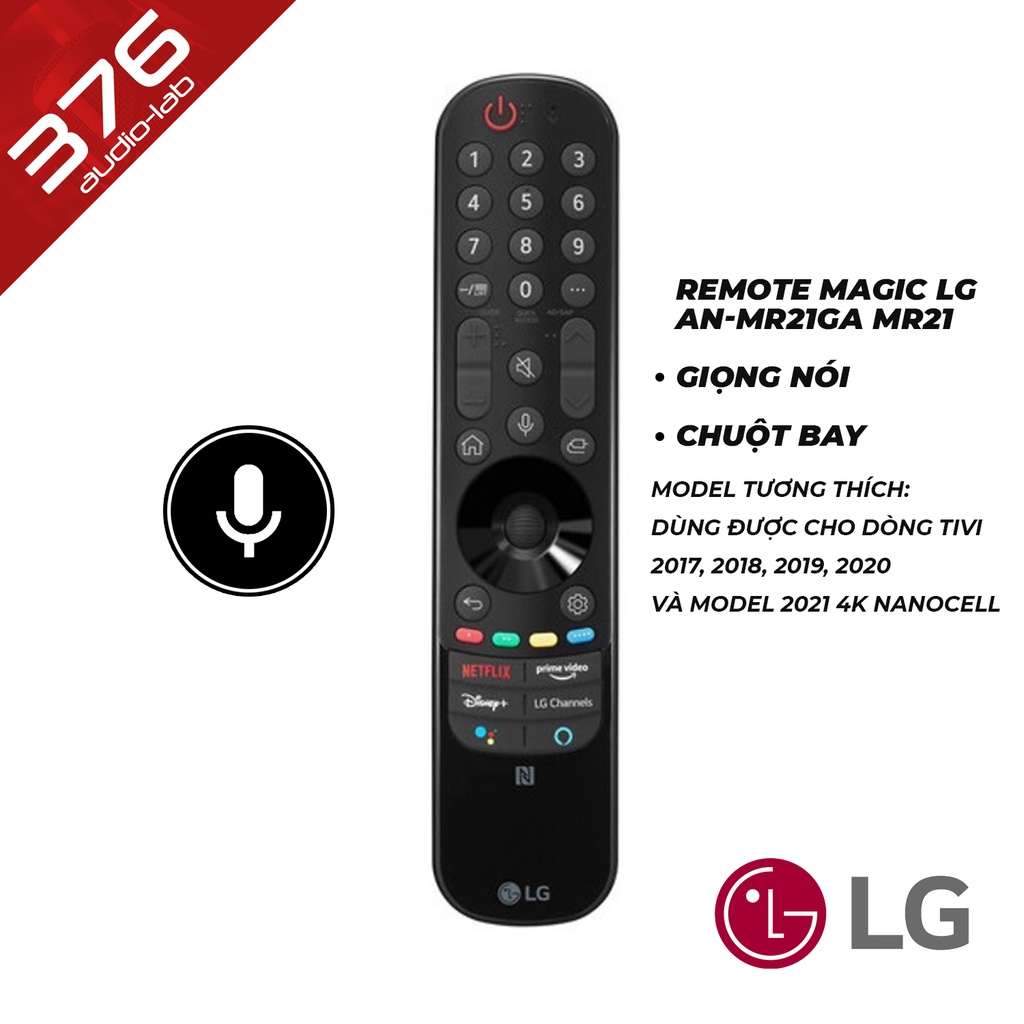 Remote Giọng Nói LG MR21 dùng được cho MR20, MR19BA, MR18BA smart TV 2021
