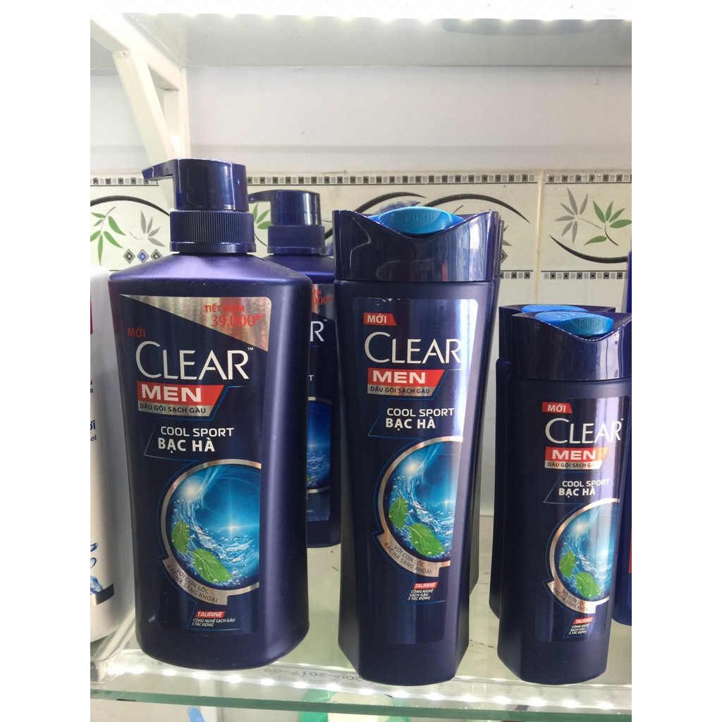 Dầu gội Clear men