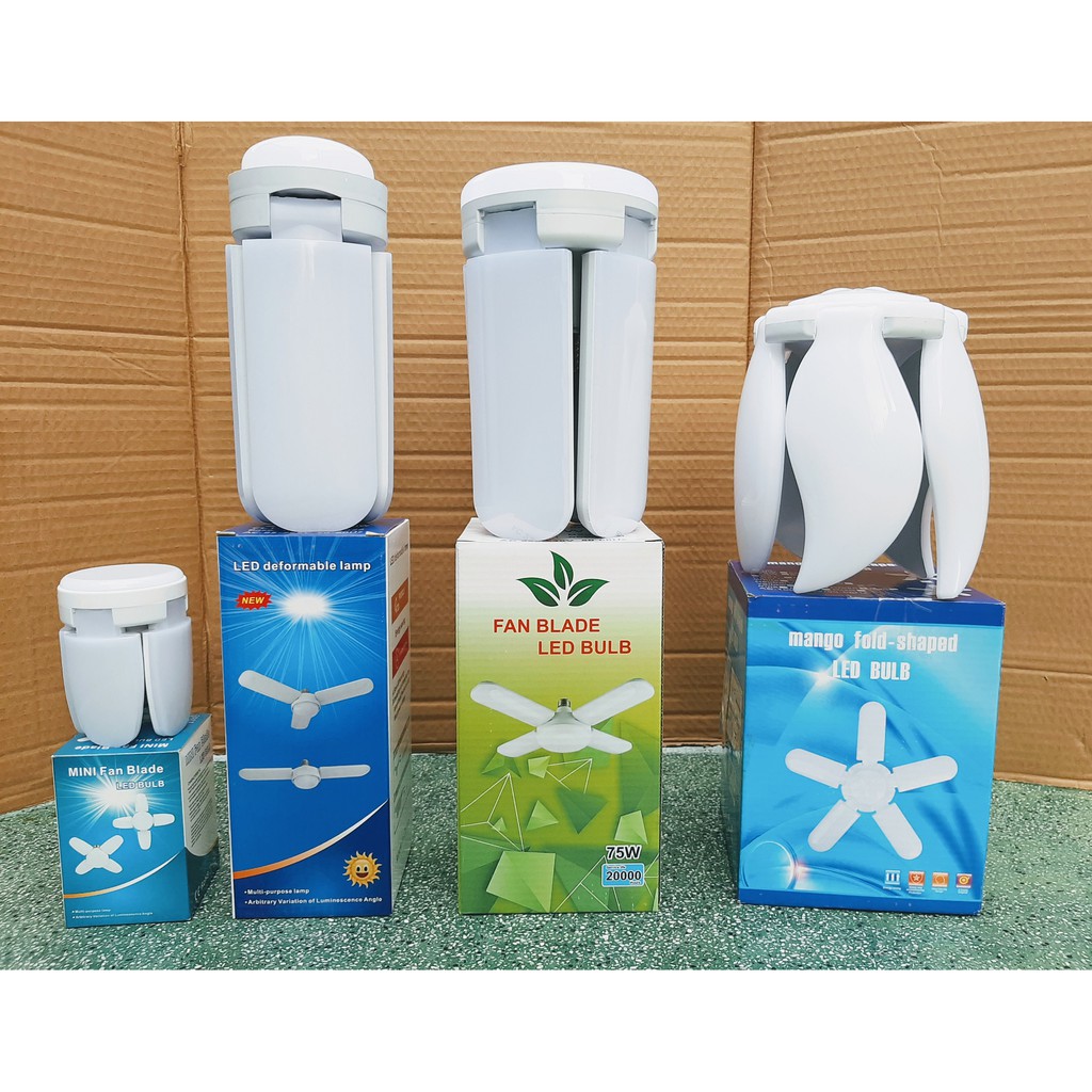 Bóng Đèn Led Hình Cánh Quạt Các Loại 30W 55W 75W Siêu Sáng | BigBuy360 - bigbuy360.vn