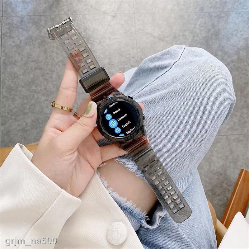 SALE Dây đeo trong suốt thay thế cho đồng hồ thông minh samsung galaxy watch 3 45mm 3 45m