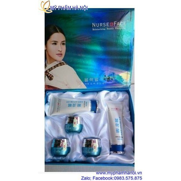 Bộ mỹ phẩm Nurse Face Ngọc Trai 5in1