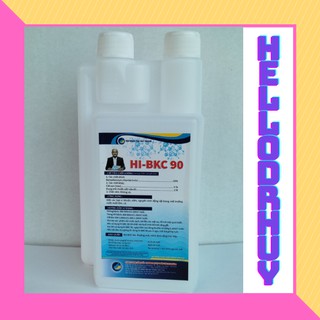 Chế Phẩm Sinh Học - BIO BKC - Cắt Tảo, Diệt Vi Khuẩn, Ký Sinh Trùng Động Vật Phiêu Sinh Trong Ao Nuôi - Chai 1 lít