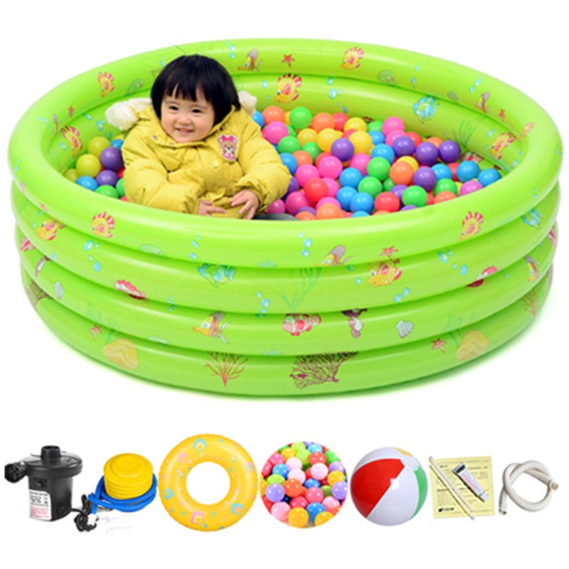 Bể bơi bóng đại dương bơm hơi Bể bơi Bobo Hộ gia đình Trẻ sơ sinh Hàng rào trong nhà Đồ chơi trẻ em 1-2-3 tuổi