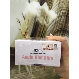 (Chính hãng)Thạch táo giảm cân hemia( tặng kèm xịt tan mỡ)