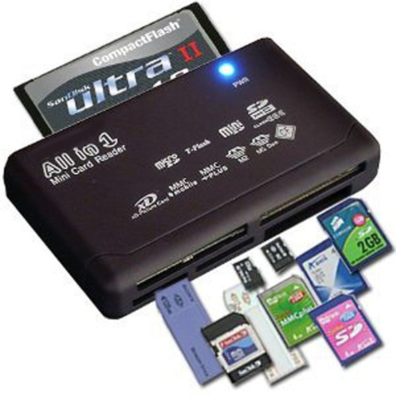 Đầu đọc thẻ nhớ tất cả trong một, USB ngoài, SDHC Mini Micro M2 MMC XD CF, Đầu đọc thẻ nhớ Flash đọc