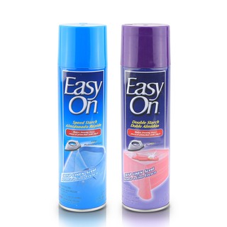 Xịt ủi đồ easy on speed starch & double starch crisp linen scent -hàng mỹ.