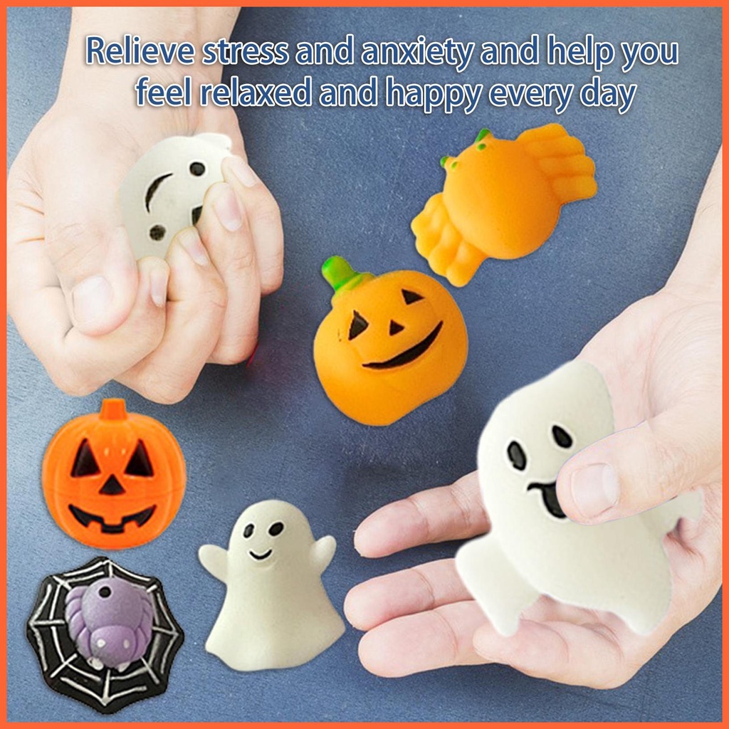 Set 24 Đồ Chơi Xốp Squishy Giảm Stress Hình Dơi Độc Đáo Cho Bé