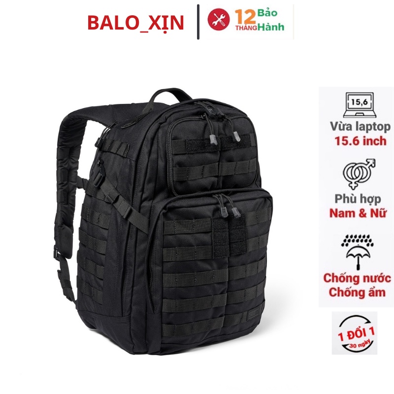 Balo chiến thuật Tactical R.ush 24 phượt du lịch đi làm thể thao nhiều ngăn chống nước