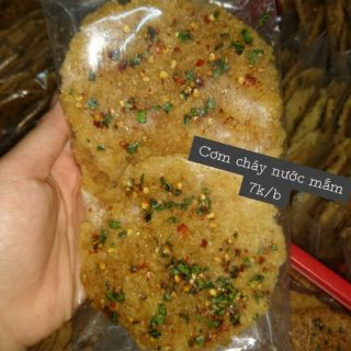 Cơm cháy nước mắm mỡ hành (b/3miếng bự)