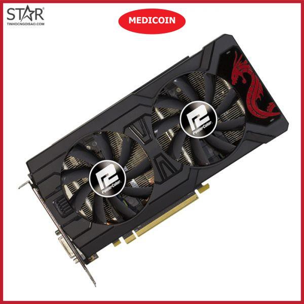 [ MediCoin ] - VGA Power Color RX570 4G D5 Red Dragon 2 Fan - BH 5 năm | BigBuy360 - bigbuy360.vn