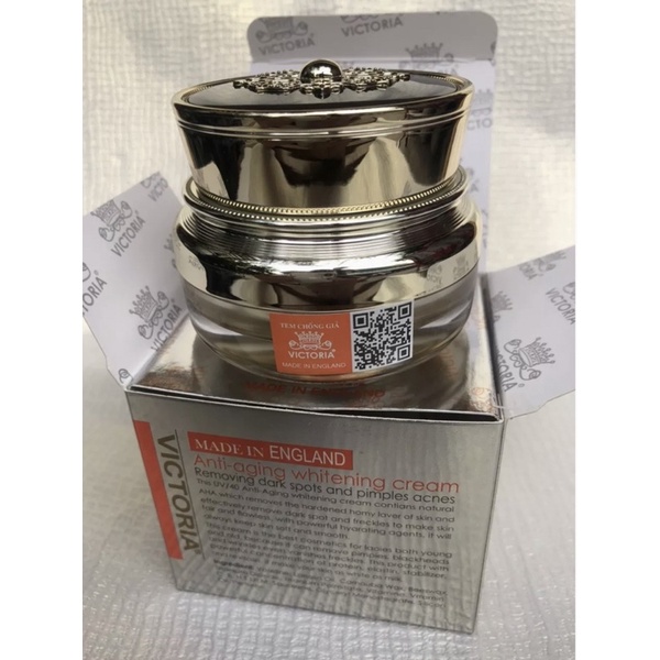 KEM VICTORIA DƯỠNG TRẮNG CHỐNG NẮNG MỤN NÁM TÁI TẠO CHỐNG LÃO HOÁ