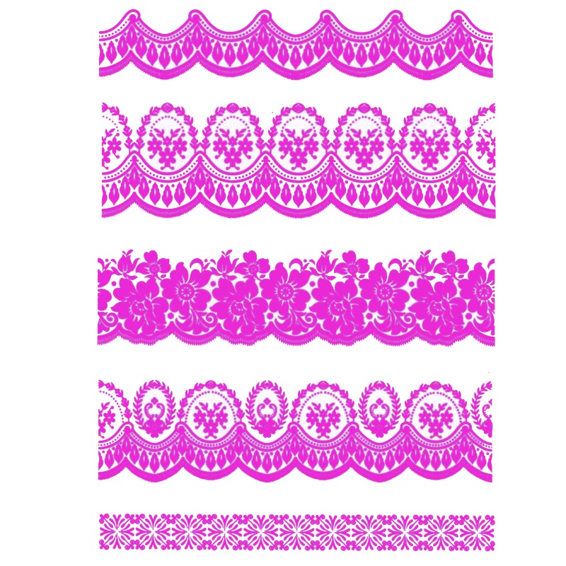 Tấm Lưới In Hoa Tự Dính Dùng Trang Trí DIY