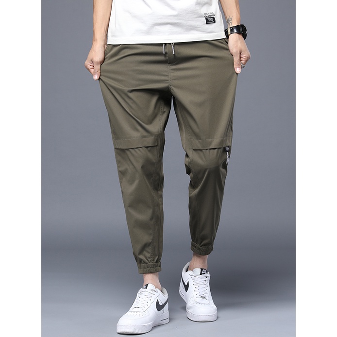 [Mẫu Mới] Quần Nam Basic Trơn Màu Bo Gấu Phong Cách Trẻ Trung Thời Trang MixxMen QUAN NAM 087