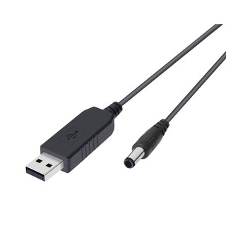 ⚡USB Barrel Male Connector Jack Power Cable Plug -1M (5V To DC 12V)