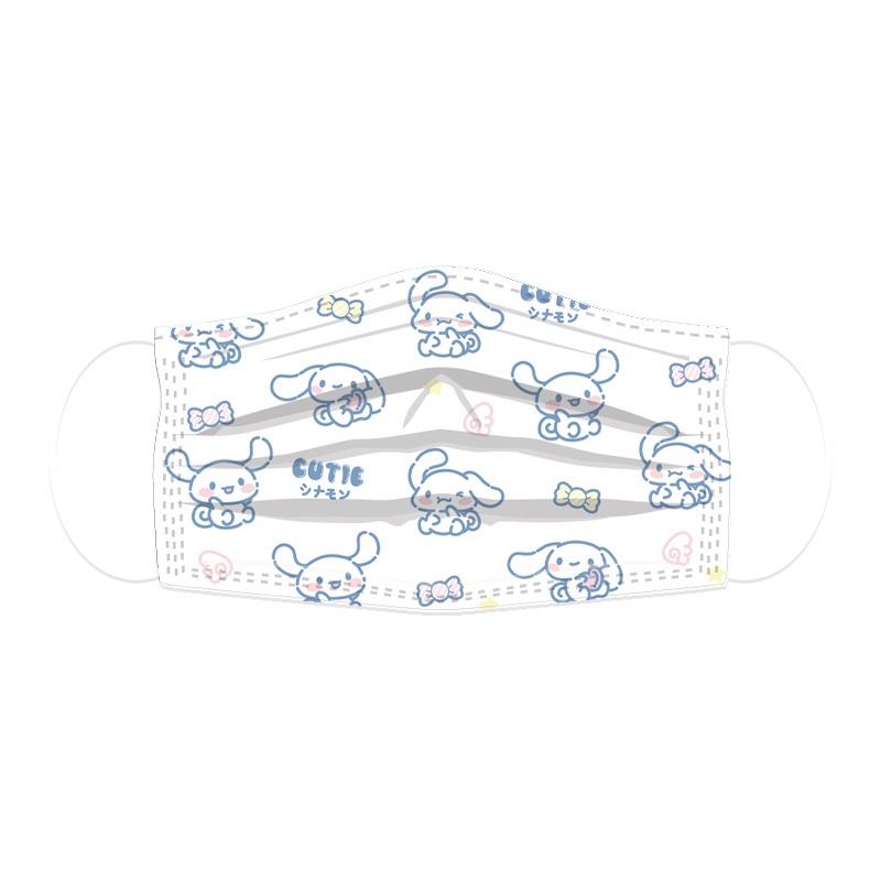Set 10 / 20 / 30 / 50 Khẩu Trang In Hình Gấu Pooh 3 Lớp Bảo Vệ An Toàn