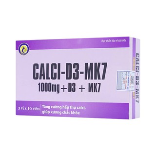 VIÊN UỐNG BỔ XUNG CANXI - D3 - MK7