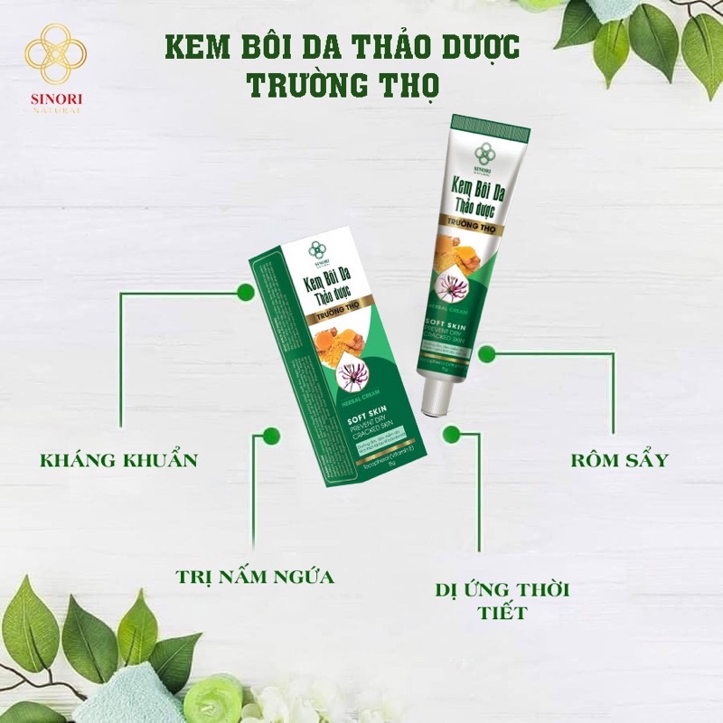 Kem bôi da thảo dược đa năng [ trị_viêm_da_cơ_địa_lang_ben_hắc_lào]