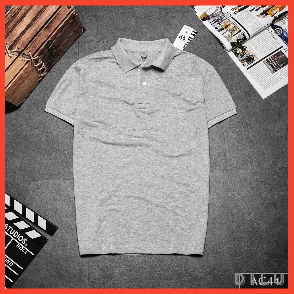 ÁO THUN NAM CỔ TRỤ (DILU) | BigBuy360 - bigbuy360.vn