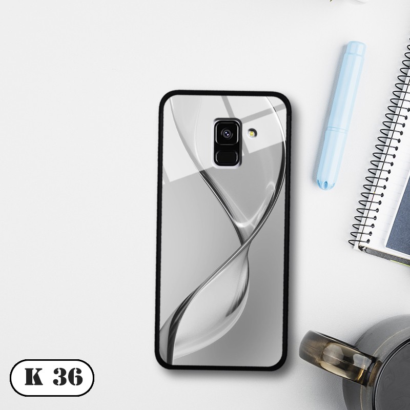Ốp lưng kính 3D Samsung Galaxy A8 Plus