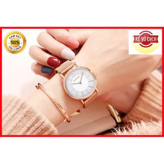 [ẢNH THẬT] Đồng Hồ Nữ VAVA VOOM Thời Trang Mặt Tròn Dây Kim Loại - Đồng Hồ Nữ Giá Rẻ - TP. Hồ Chí Minh (Kèm Sẵn Pin)