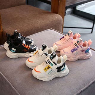 [Rẻ Bất Chấp] Giày Sneaker Cho Bé Trai Bé Gái Quai Dán 1 đến 5 tuổi T-3