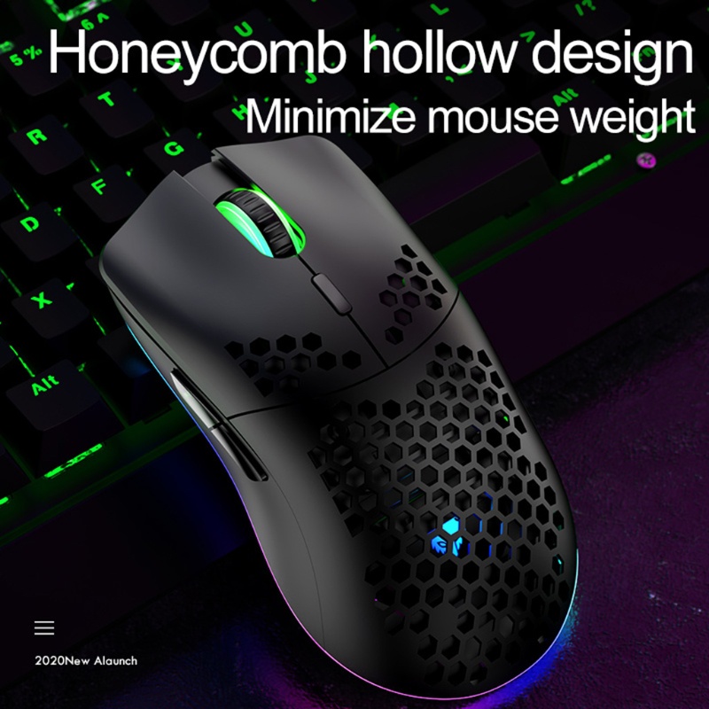 Chuột không dây XYH80 2 4GHz 4 Gear 3200 DPI RGB