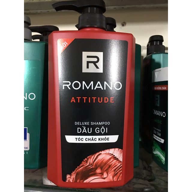 Dầu gội Romano Attitude 650g