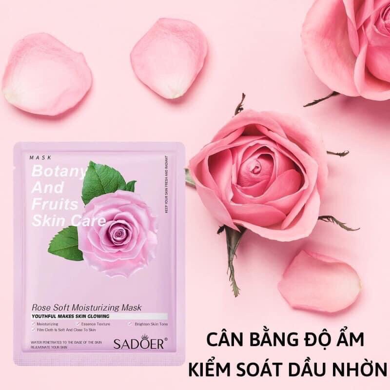 Mặt Nạ Hoa Hồng Sadoer Làm Trắng Sâu Trong Da