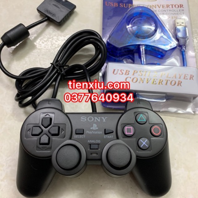 tay cầm ps2, cổng chuyển pc ps2,tay pc chân usb... Ps2 PS2