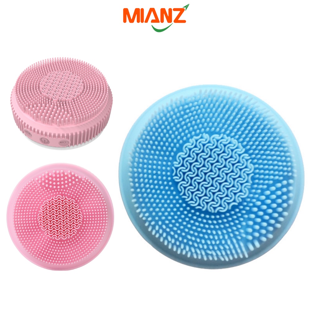 Máy rửa mặt massage MIANZ BEAUTY đa năng tích hợp mat xa mặt nâng cơ đẩy tinh chất trẻ hóa, mát xa chống nước IPX7