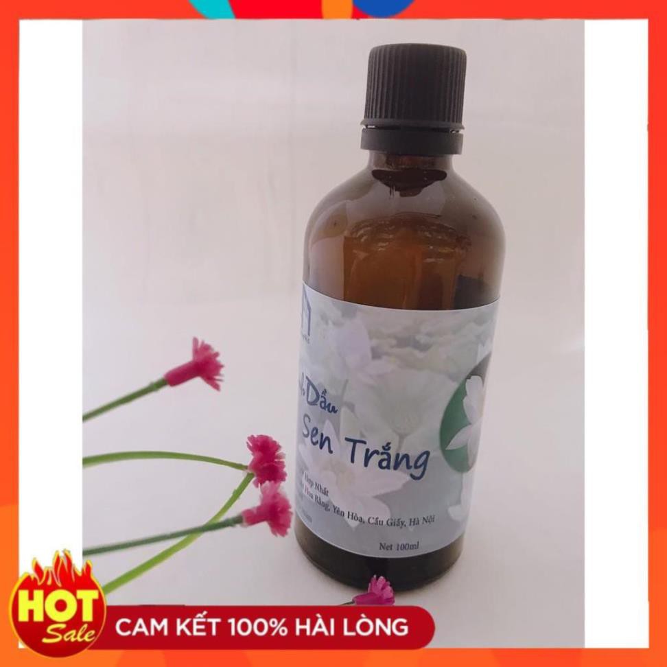 Tinh dầu thơm xông phòng hương Hoa Sen Trắng lọ 100ml